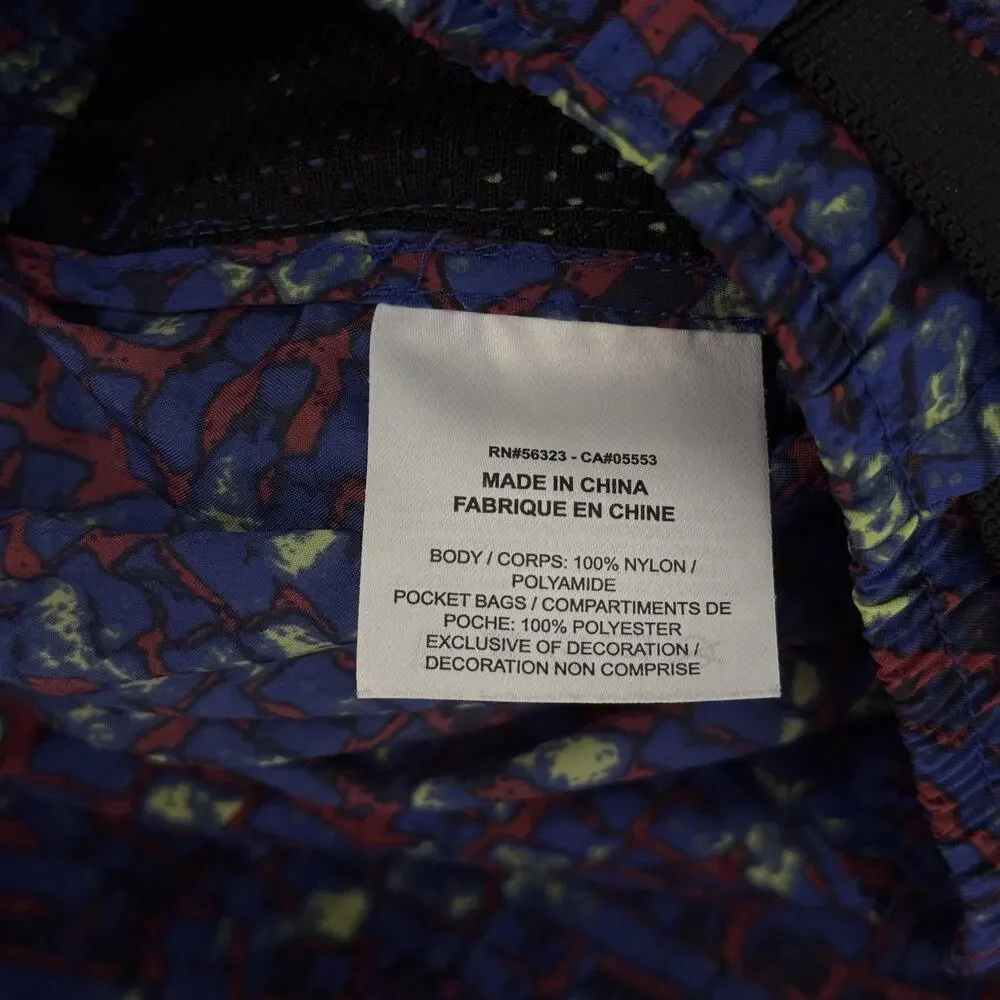 Nike ACG Shorts Mens Large Geo Print Hiking Athletic Outdoors Adjustable Belt
